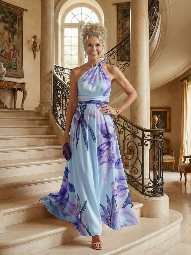 Emilia | Robe Maxi à fleurs