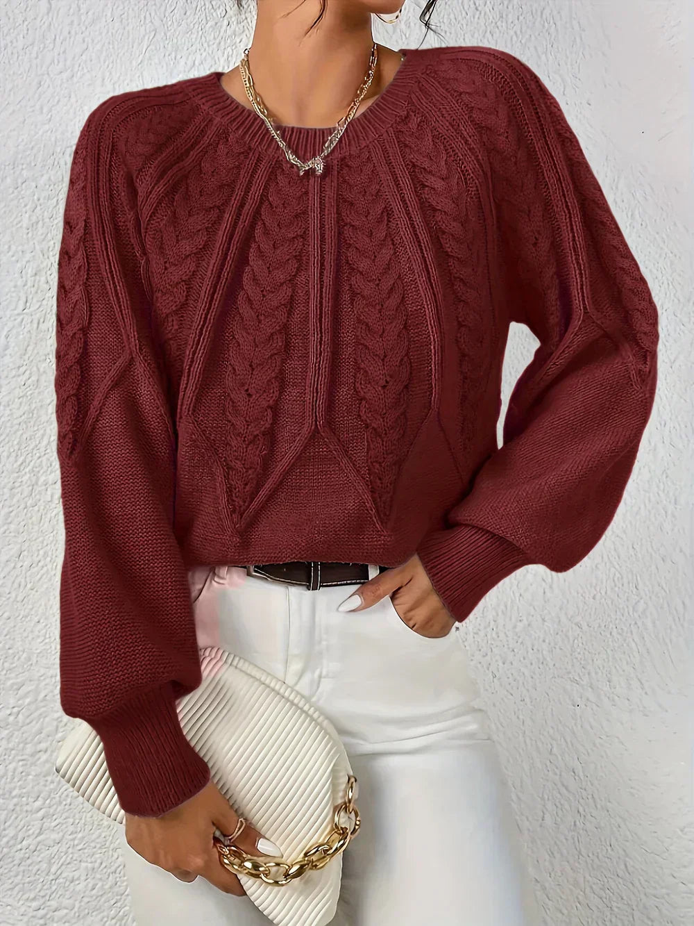 Gebreide trui – Comfort en stijl