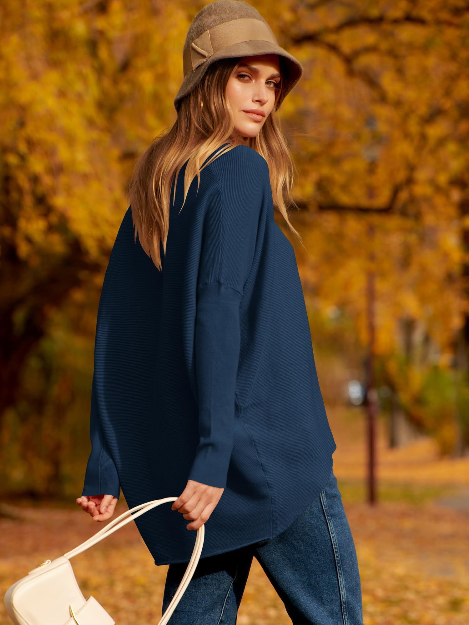 Élise™ – Pull Oversize Élégance Décontractée