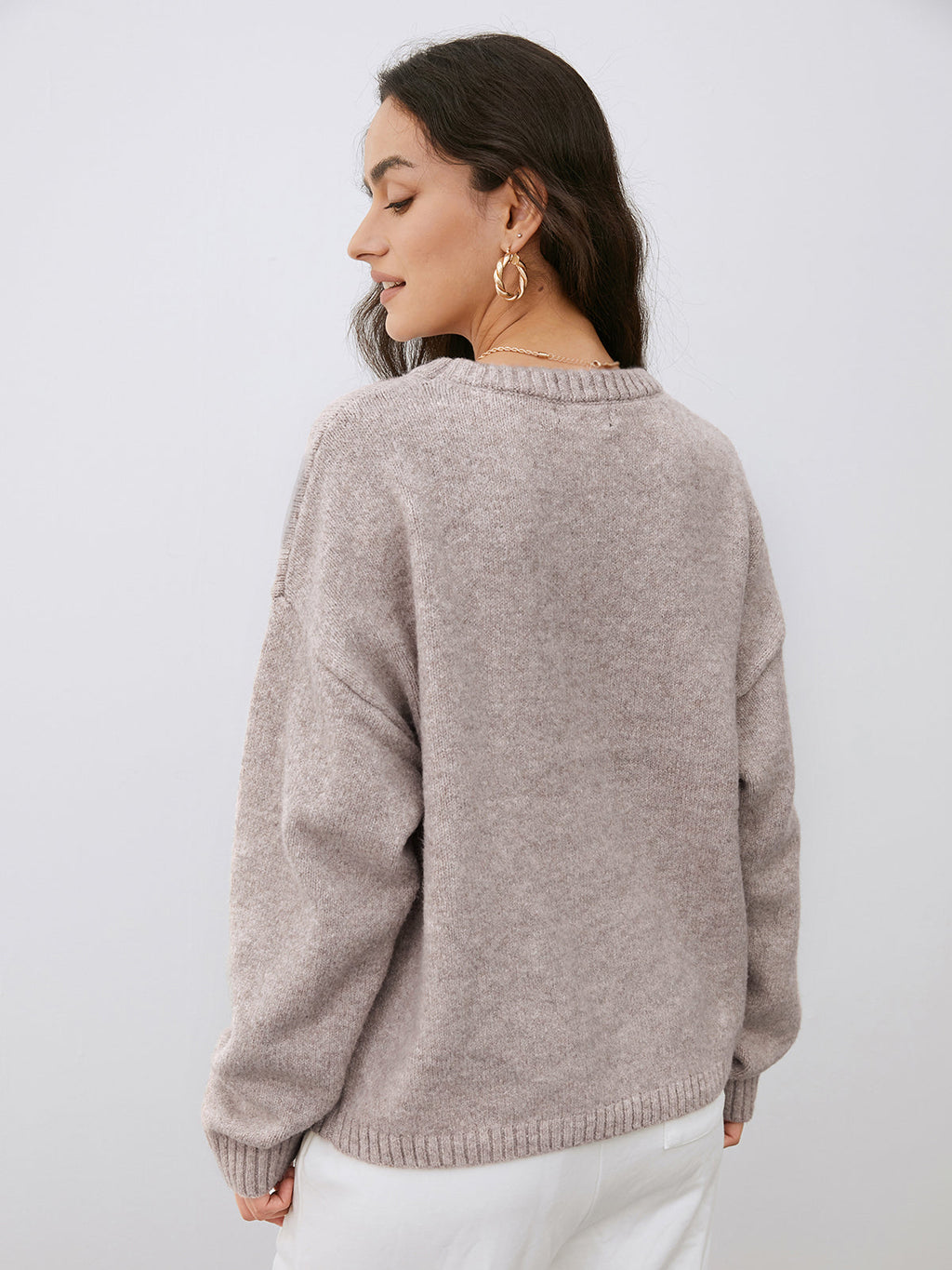 Lina | Luxe oversized trui met eigentijdse uitstraling