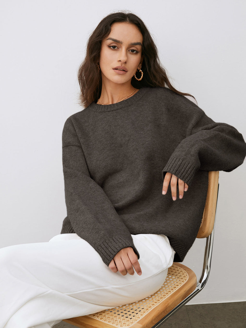Lina | Luxe oversized trui met eigentijdse uitstraling