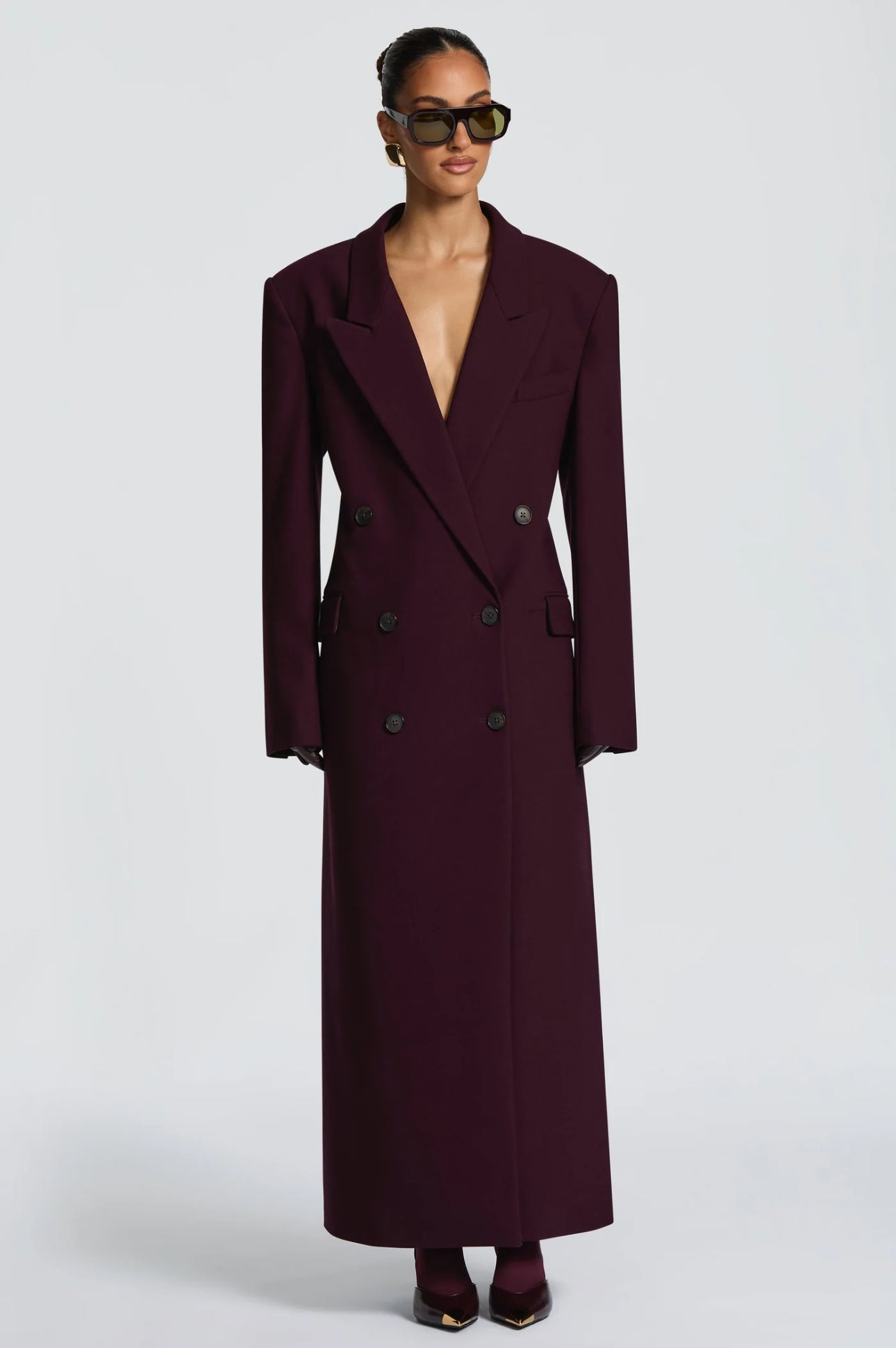 Isabella | Manteau Élégant en Laine Mélangée avec Doublure Confortable