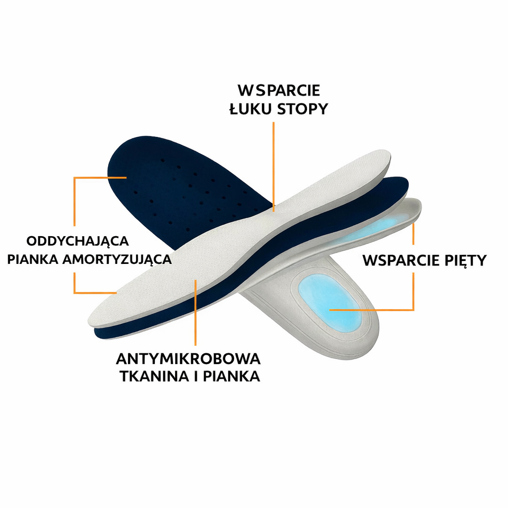 Chaussures orthopédiques ergonomiques qui soulagent la douleur