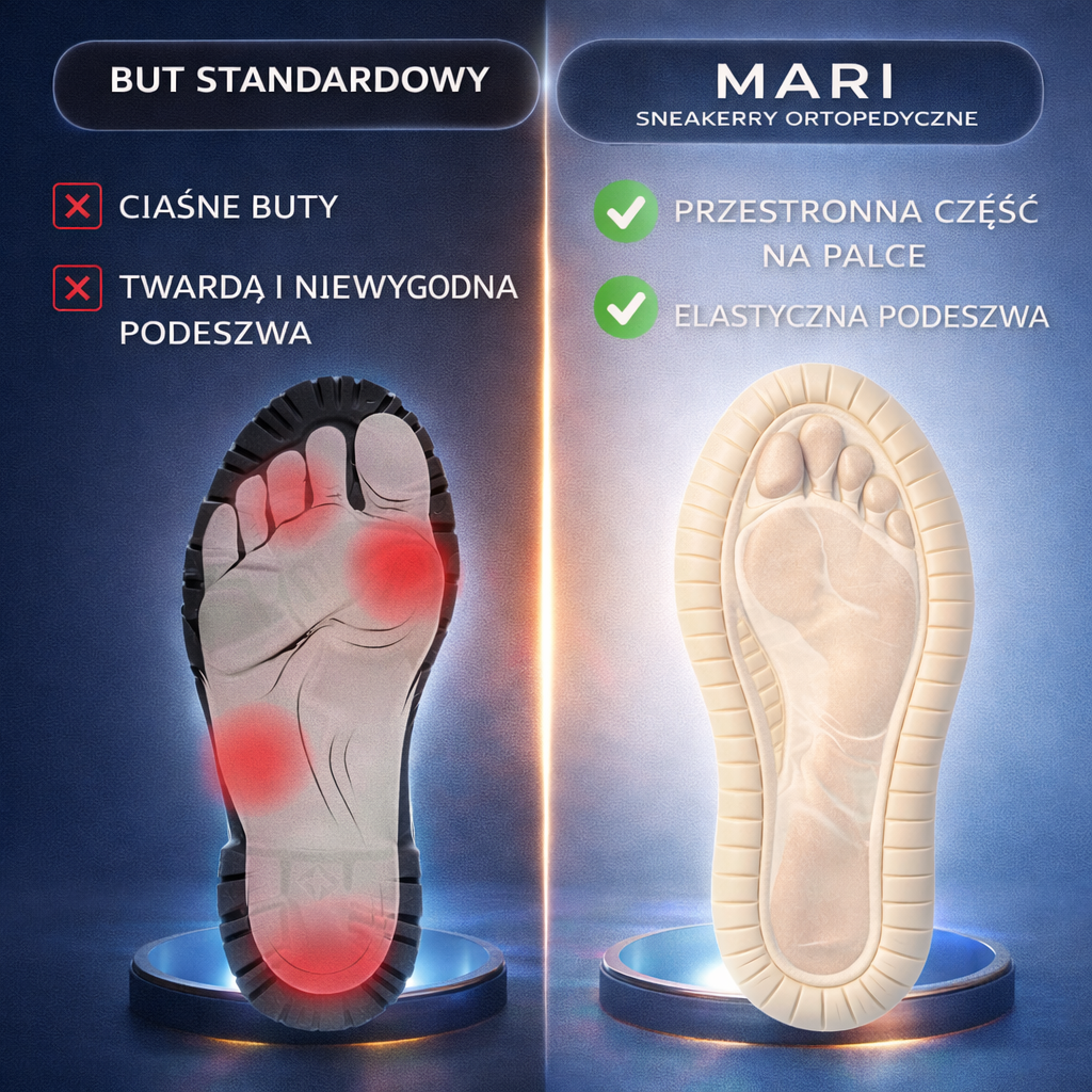 Mari | Baskets orthopédiques confortables
