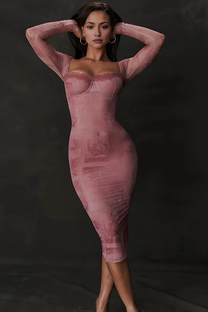Vestido | Robe Midi Sculptante