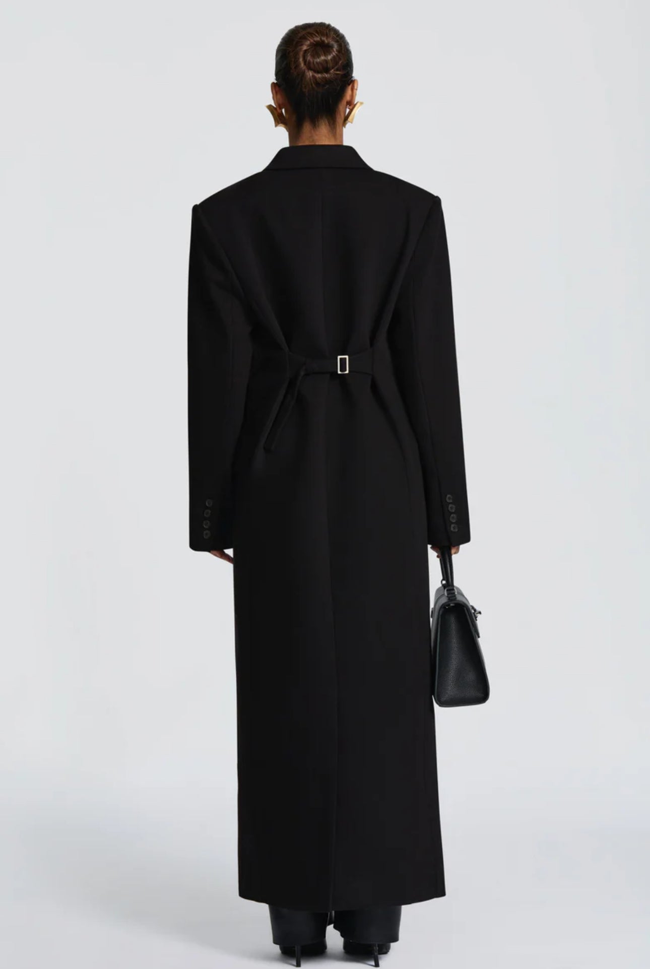Isabella | Manteau Élégant en Laine Mélangée avec Doublure Confortable
