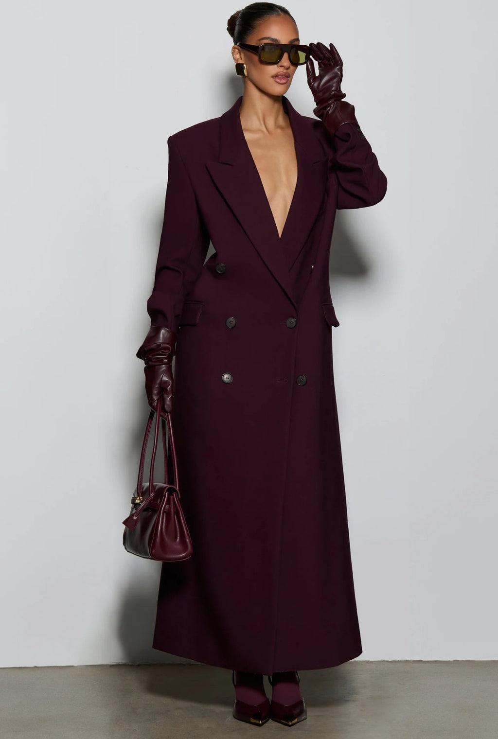 Isabella | Manteau Élégant en Laine Mélangée avec Doublure Confortable