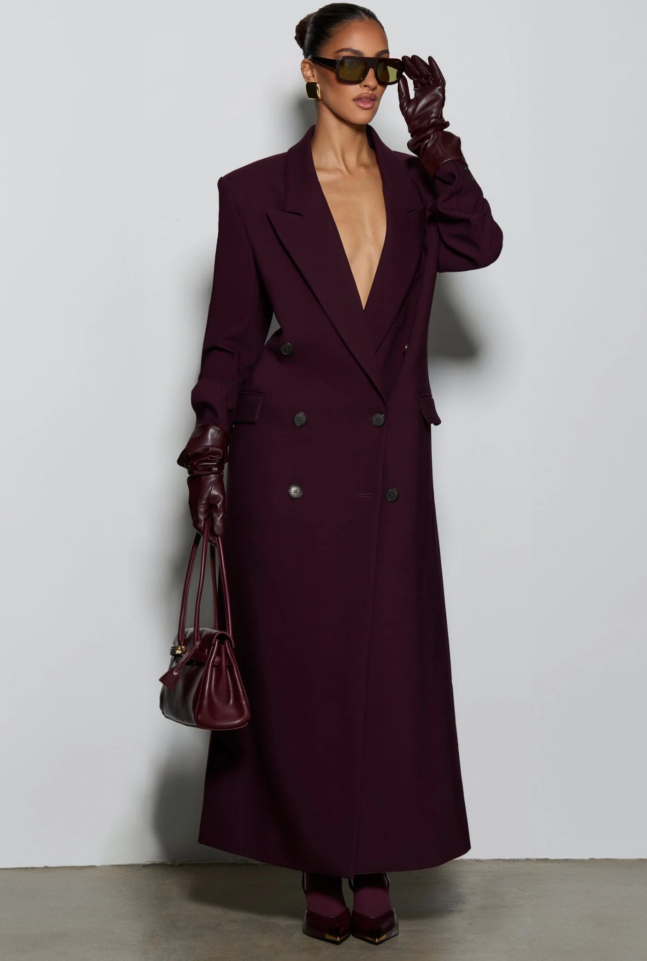 Isabella | Manteau Élégant en Laine Mélangée avec Doublure Confortable