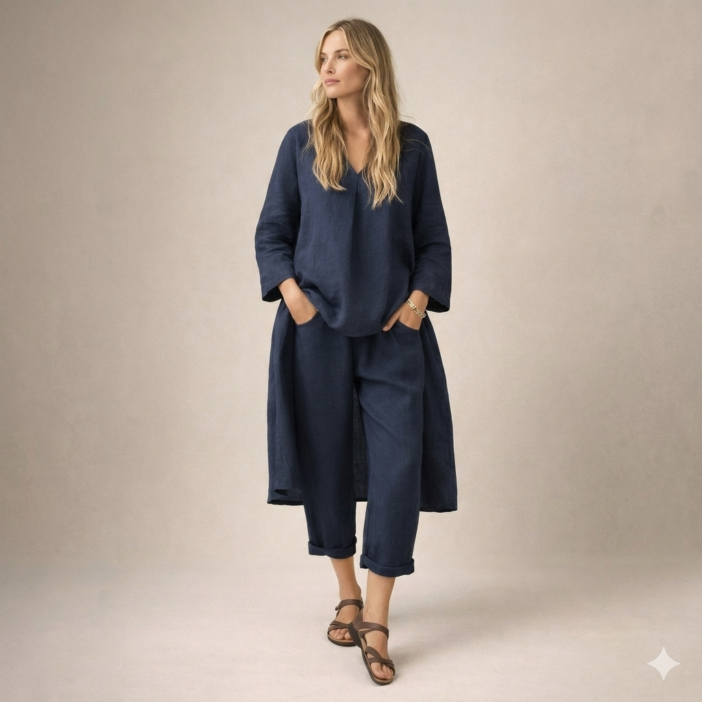 Marianne | Ensemble en lin ample