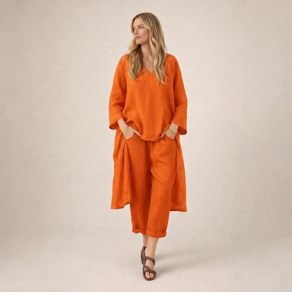 Marianne | Ensemble en lin ample