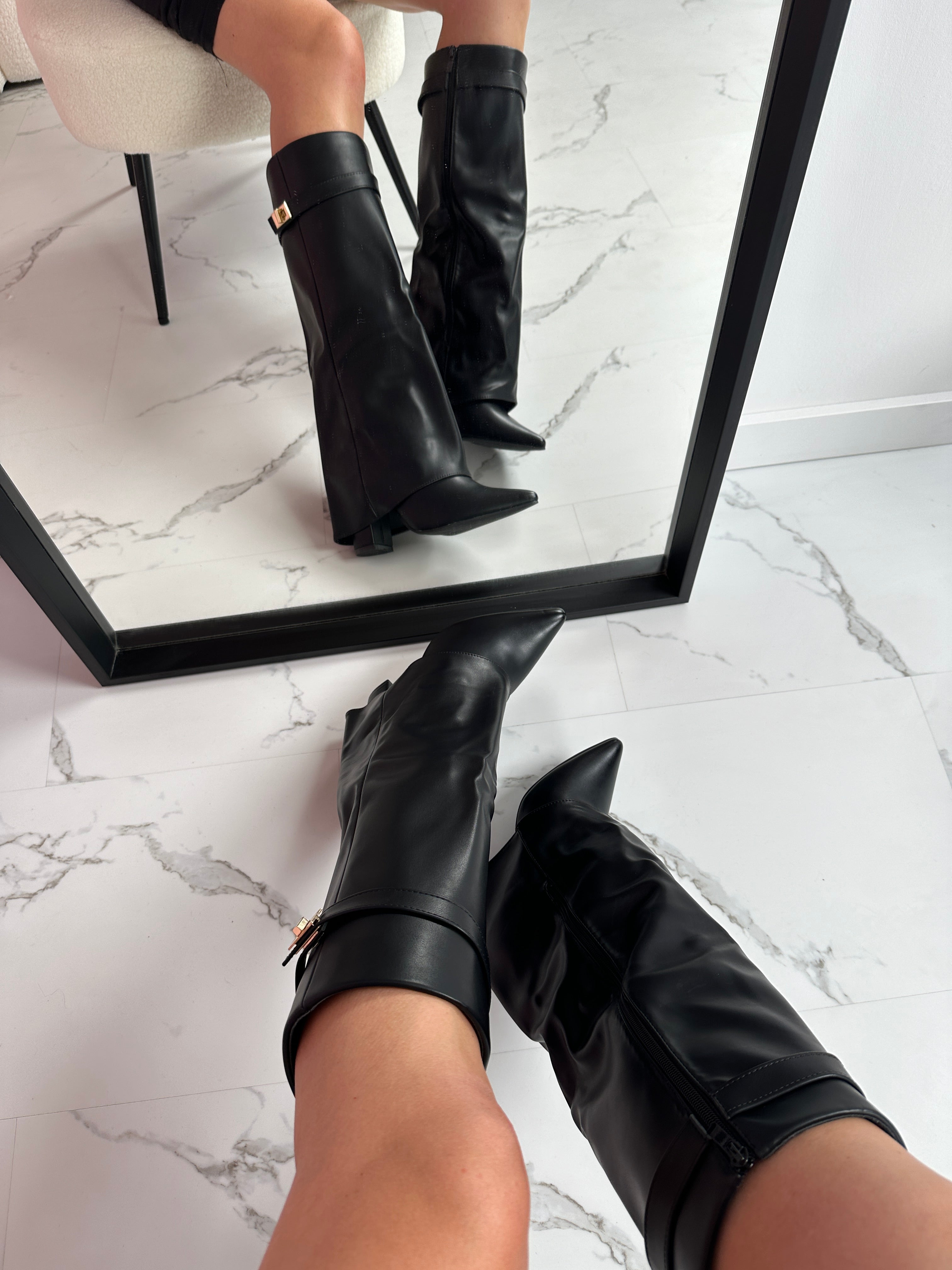 Magdalena - bottes noires classiques