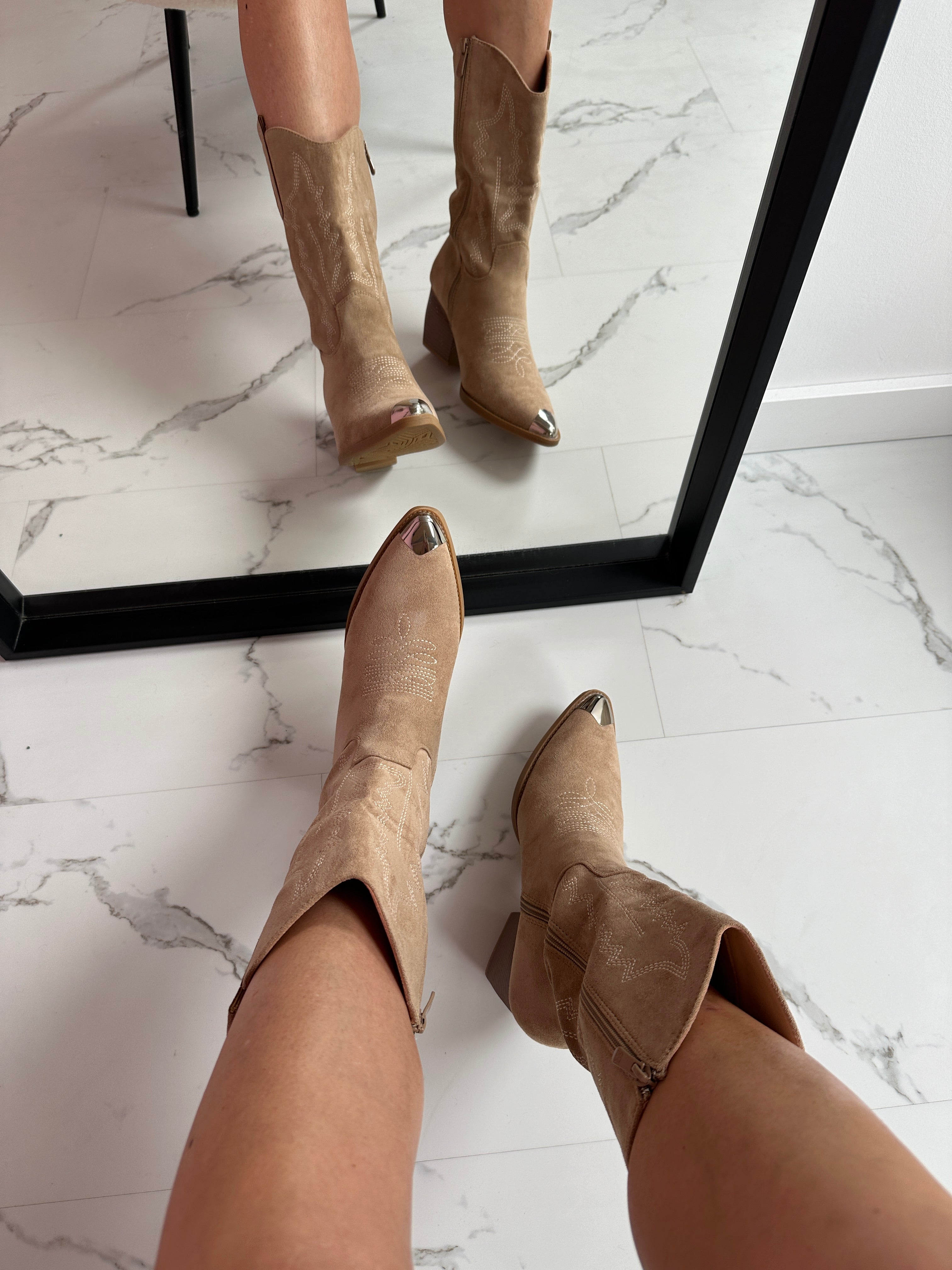 Joanna - bottines kaki au quotidien