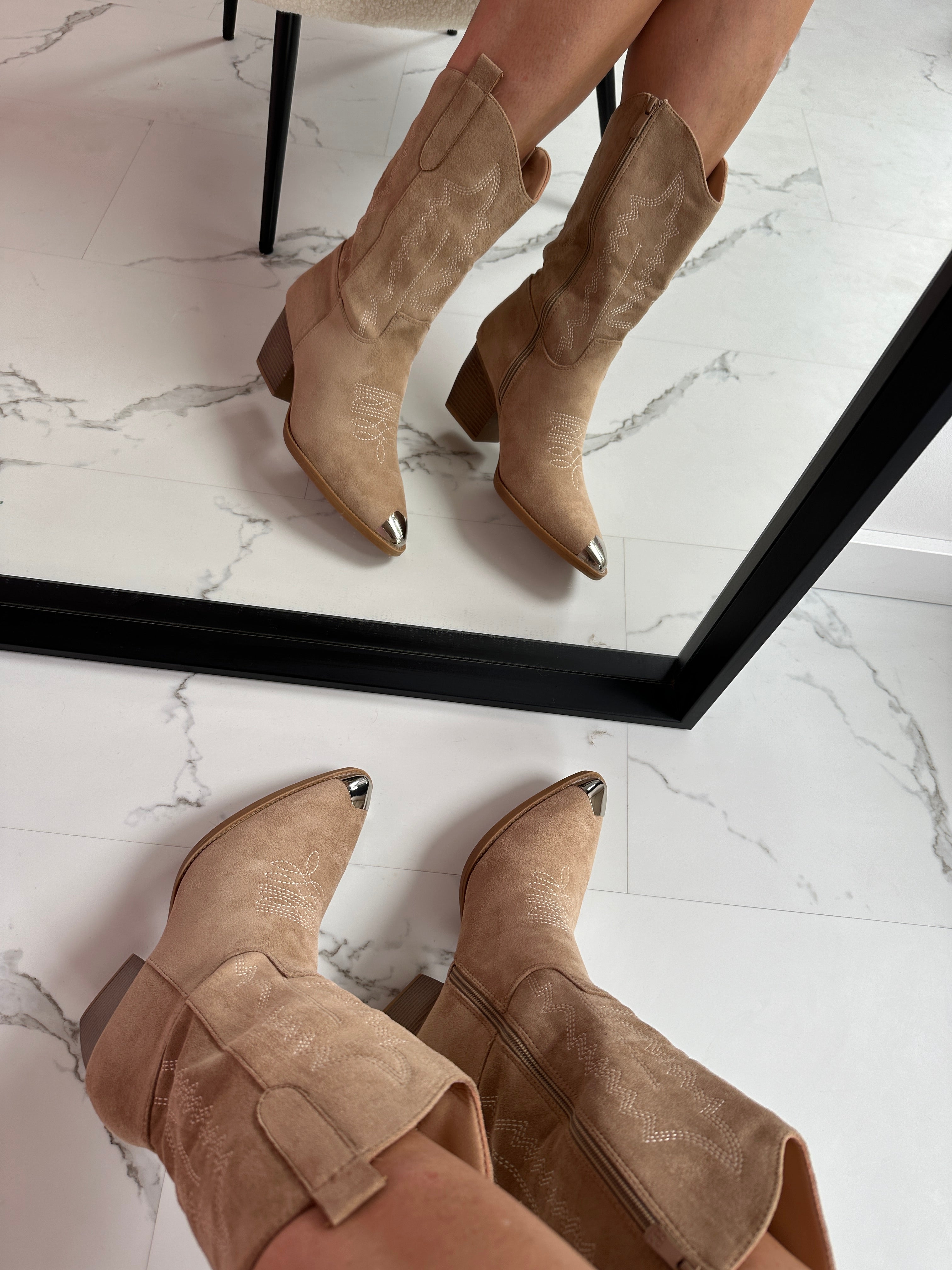 Joanna - bottines kaki au quotidien