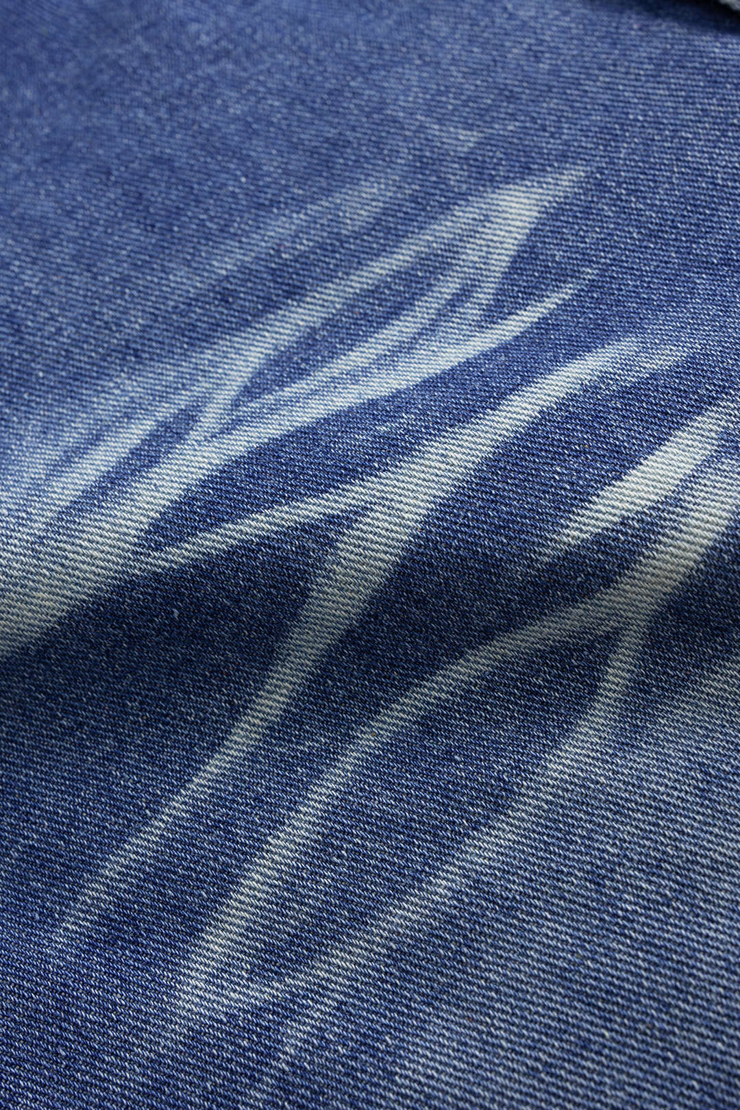 Jeans femme à coupe large et taille haute