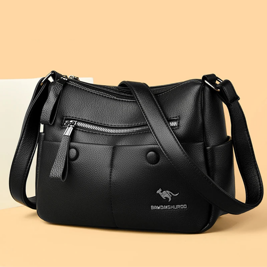 Agnieszka - Elegante tas van natuurlijk leer