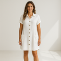 Robe Noor à boutons