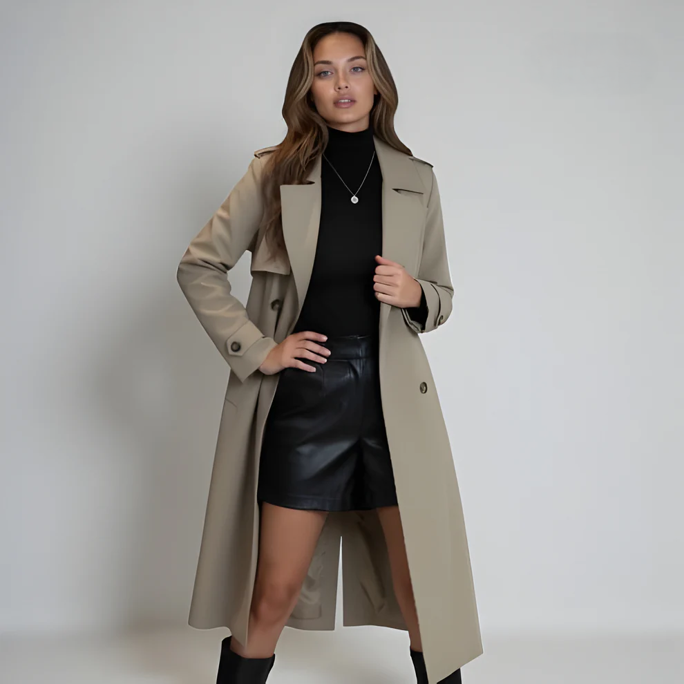 Aveli | Trench Coat Élégant et Intemporel