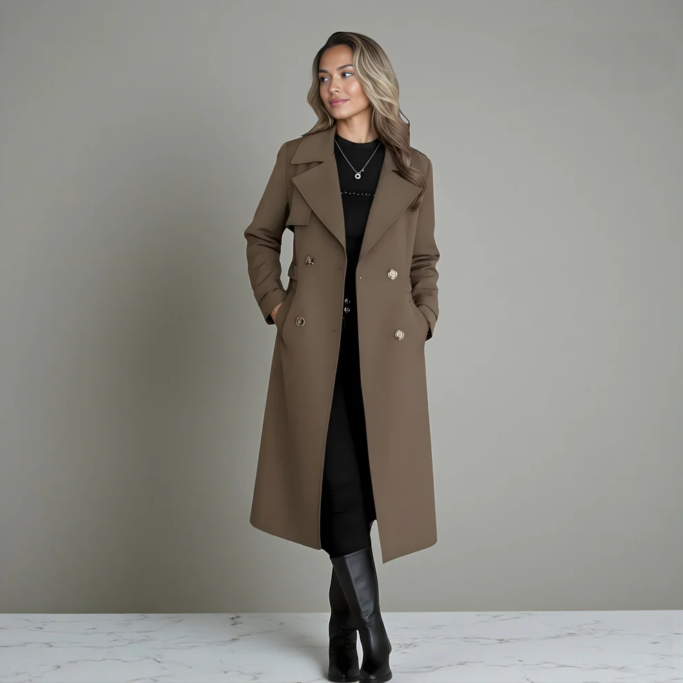 Aveli | Trench Coat Élégant et Intemporel