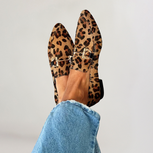 Juul | mocassins à motif et talons discrets
