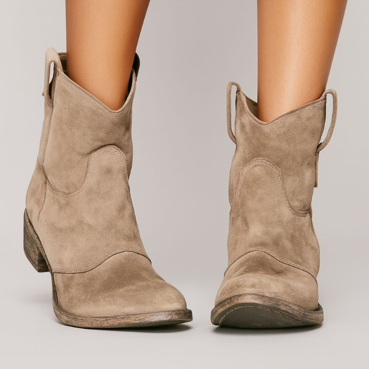 Amelia bottines en daim