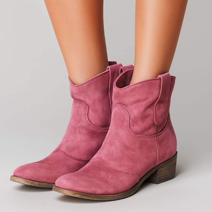 Amelia bottines en daim