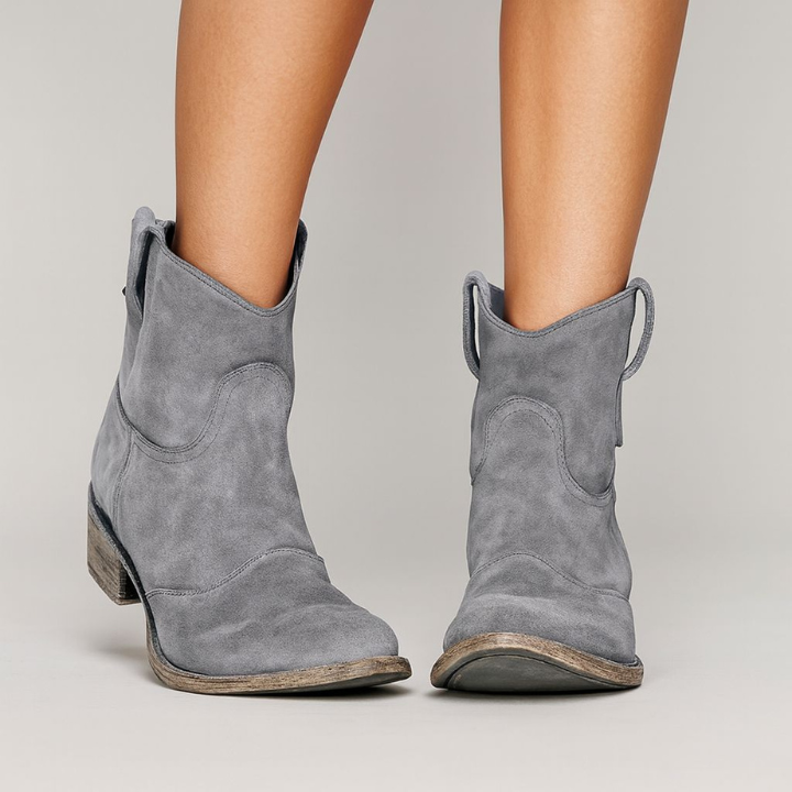 Amelia bottines en daim