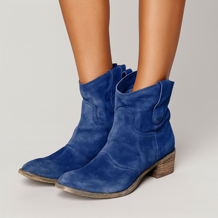 Amelia bottines en daim