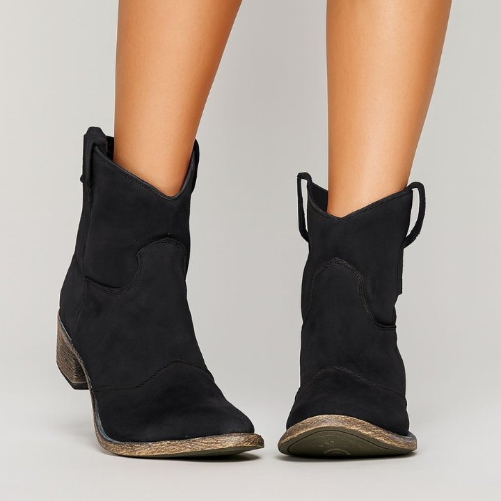 Amelia bottines en daim