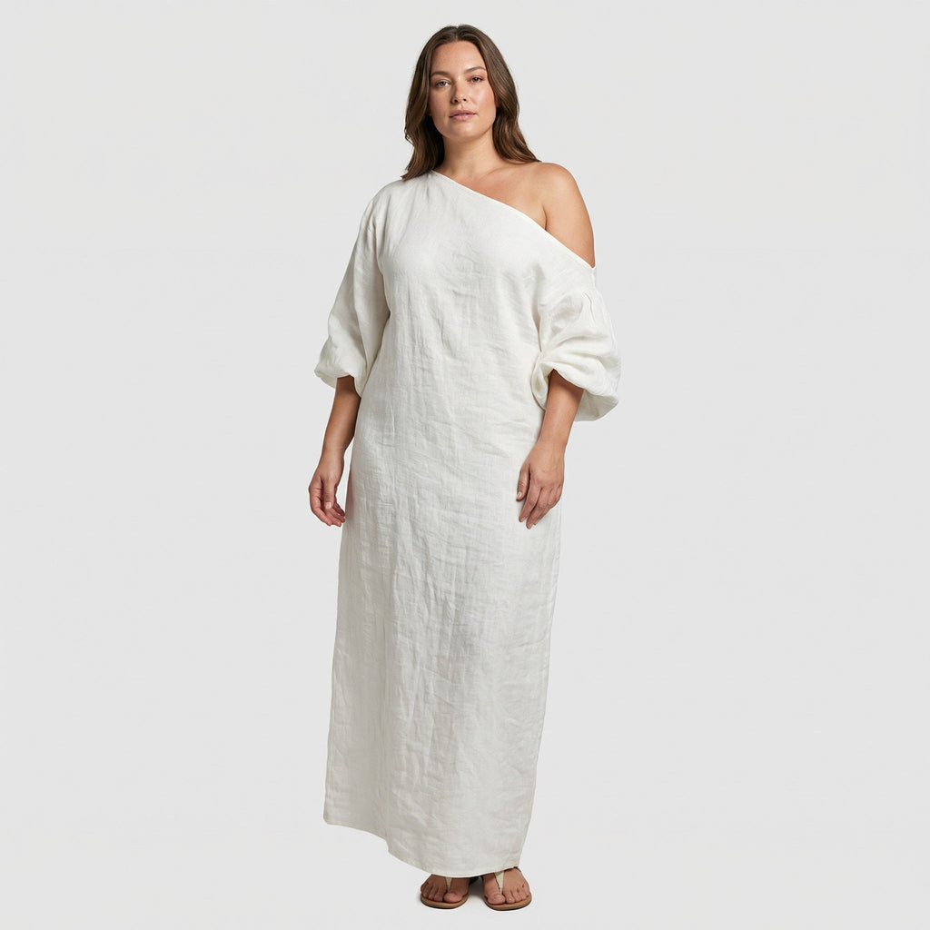 Robe Sophie asymétrique et élégante