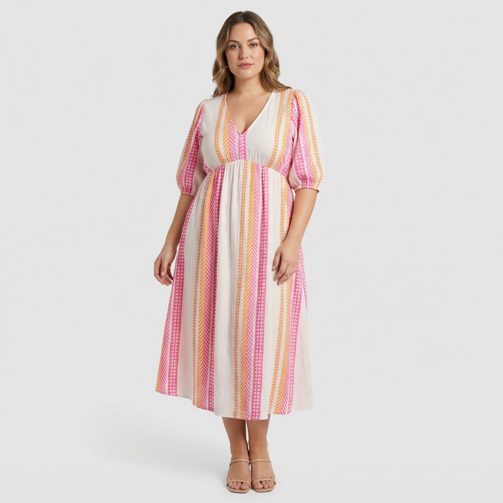 Valeria Robe en coton mélangé