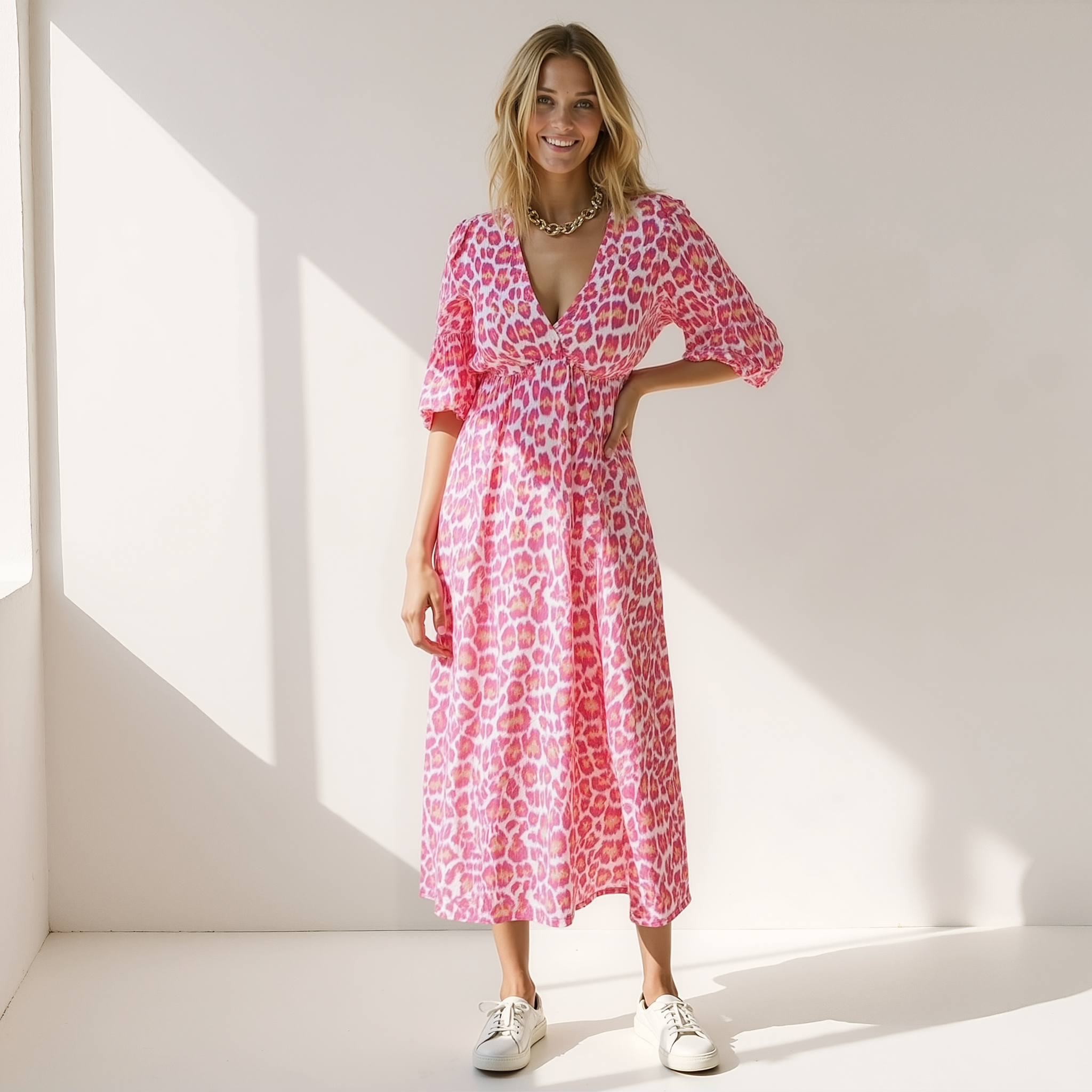 Valeria Robe en coton mélangé