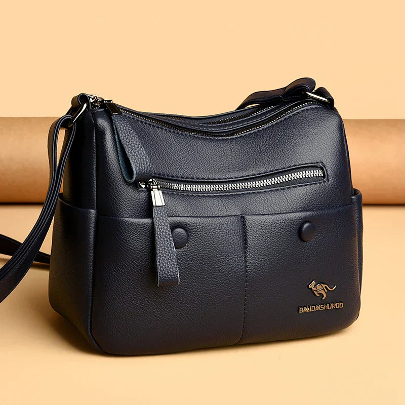 Agnieszka - Sac élégant en cuir naturel