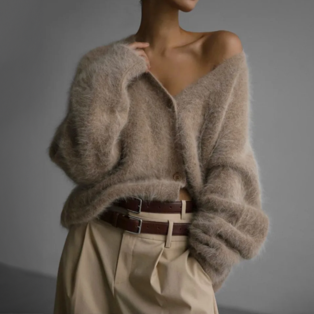Serena | Luxe faux bont vest met een verfijnde stijl