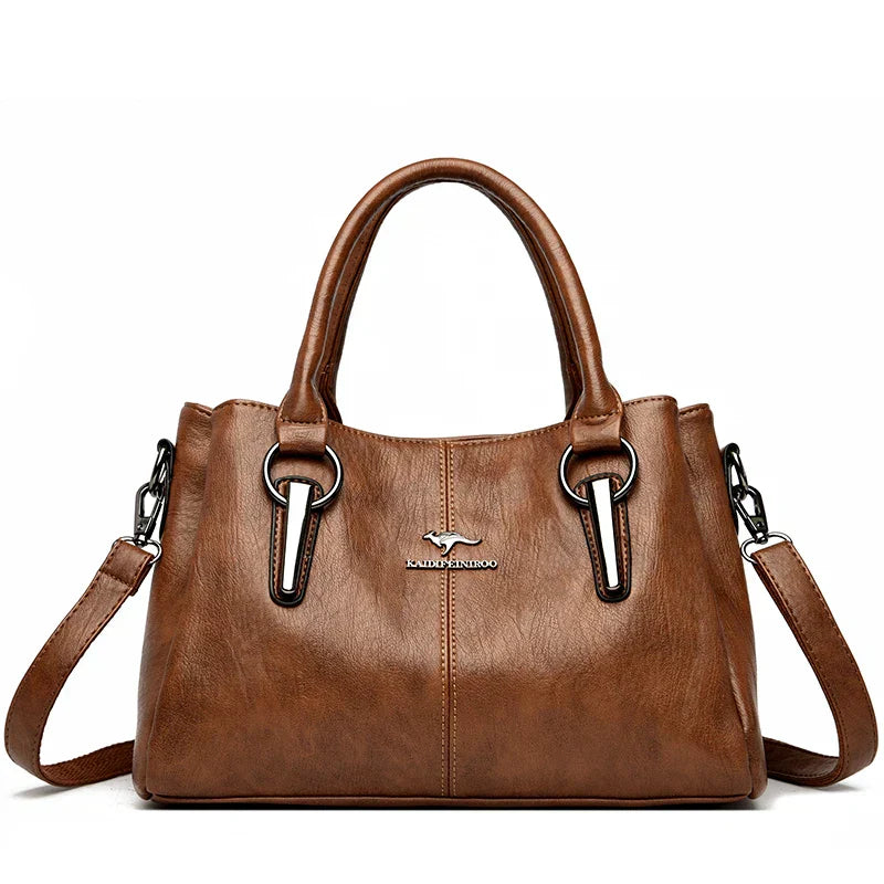 Lena – Sac à bandoulière élégant en cuir doux