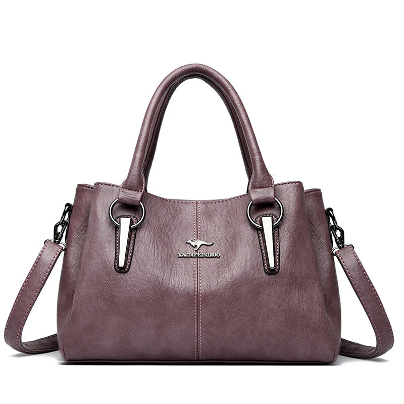 Lena – Sac à bandoulière élégant en cuir doux