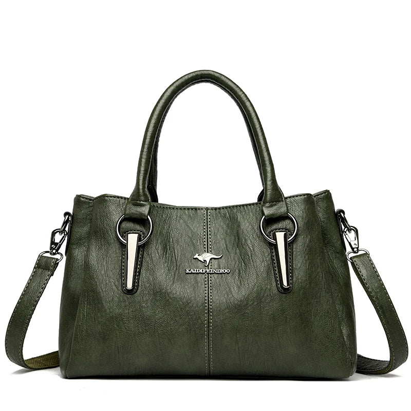 Lena – Sac à bandoulière élégant en cuir doux
