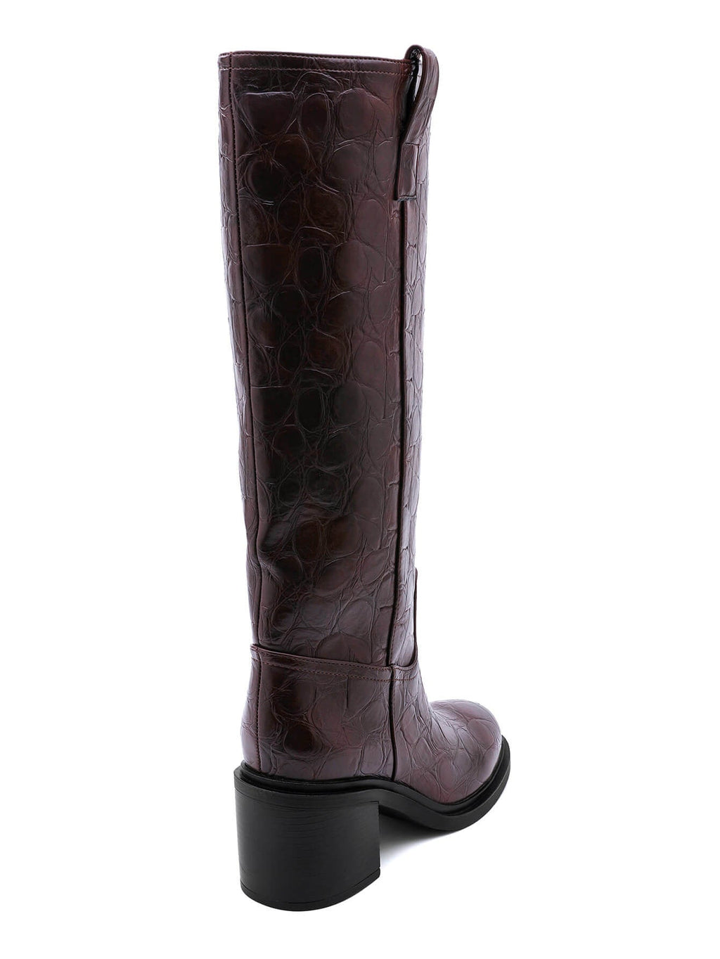 Katarzyna - Bottines brunes hautes
