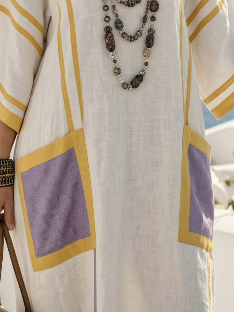 Sabina | Robe maxi à décolleté en V