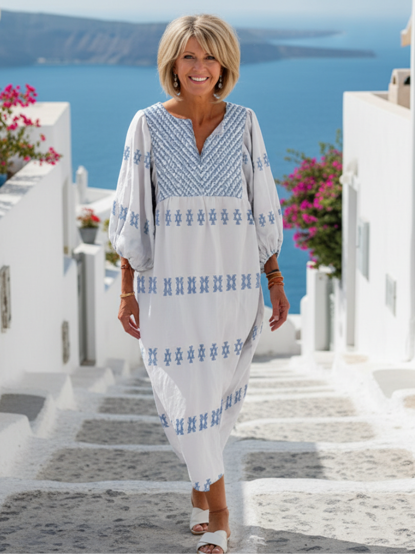 Danuta | Robe Maxi Brodée