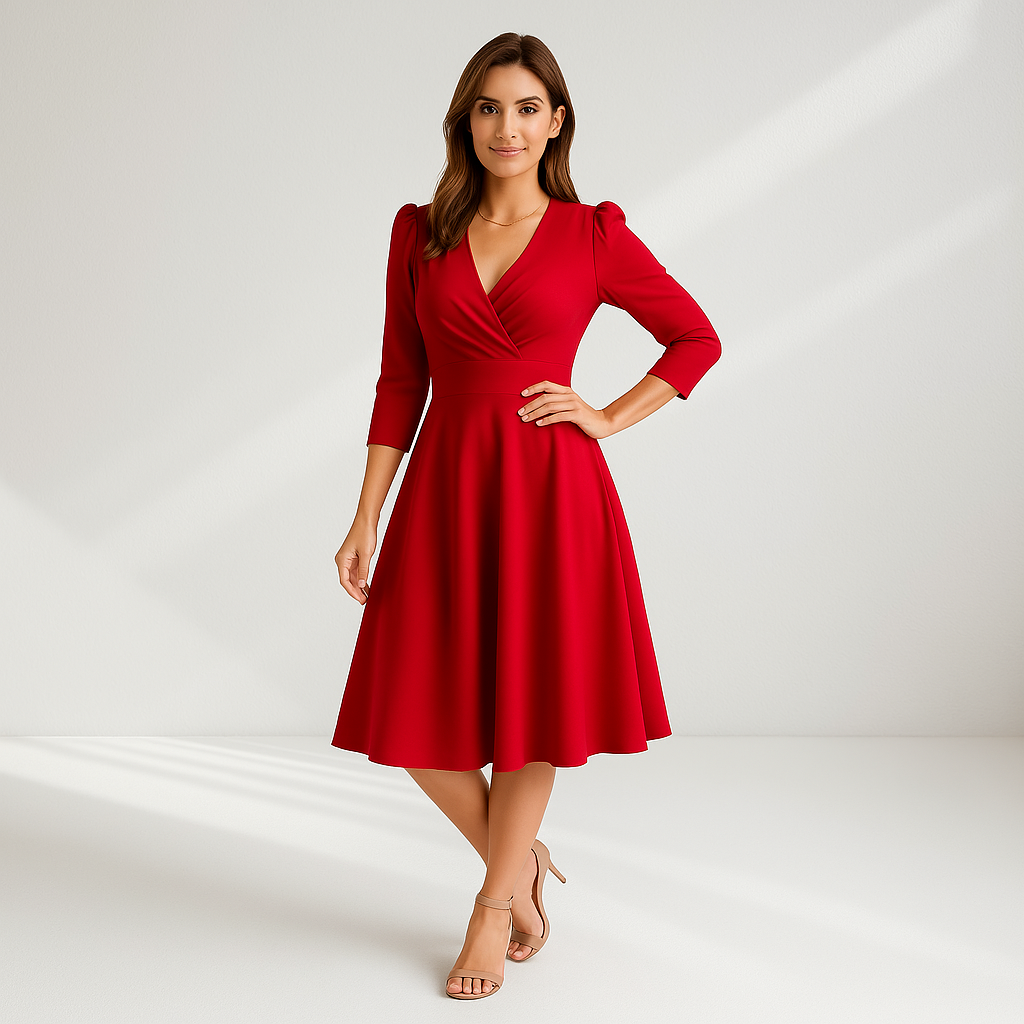 Robe midi Vivienne