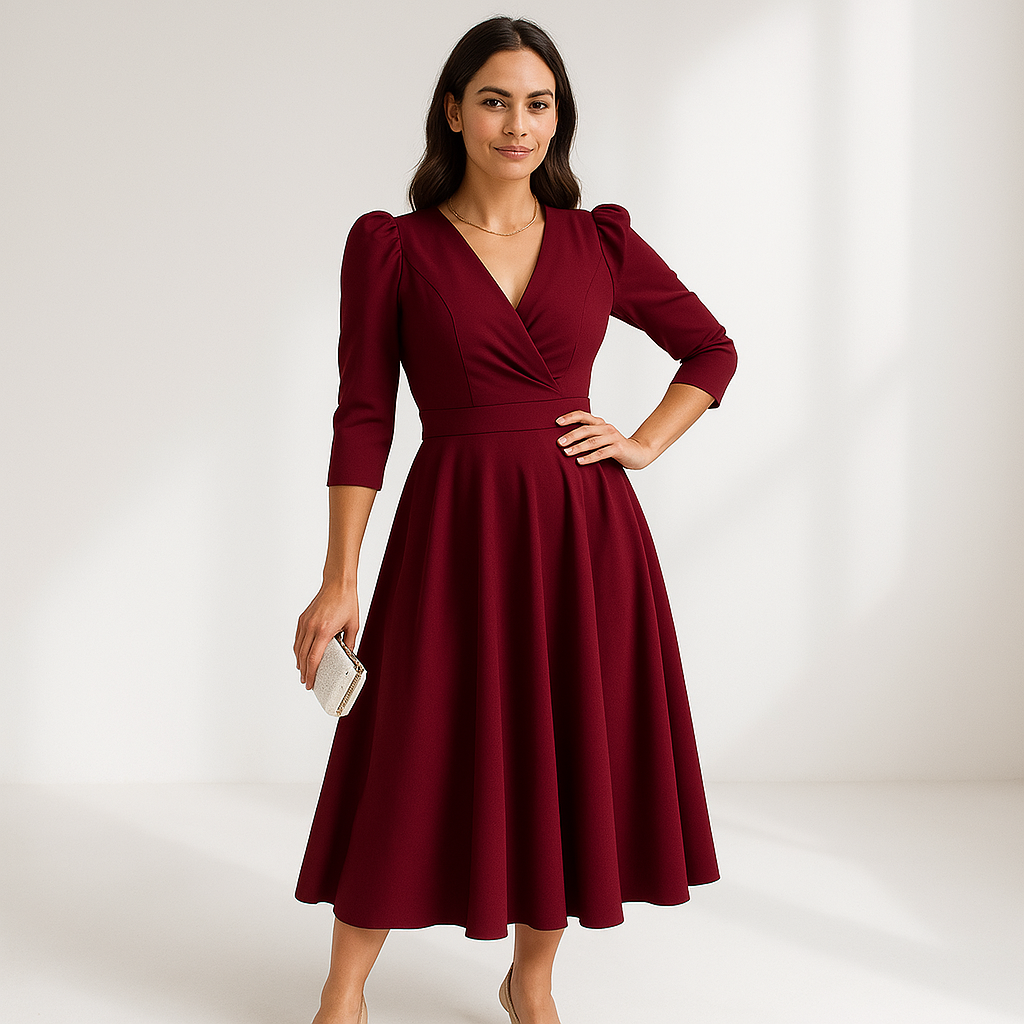 Robe midi Vivienne