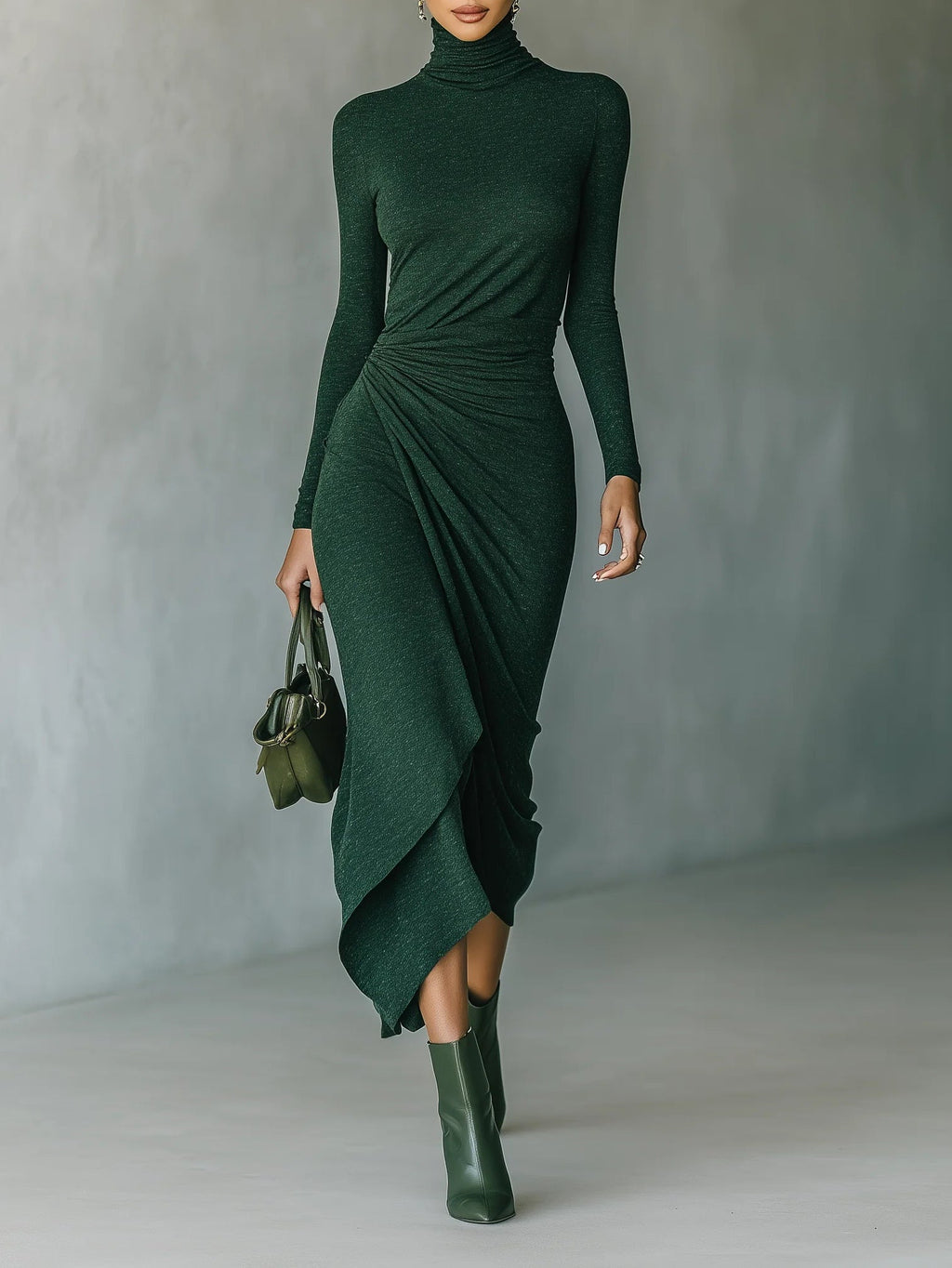 Lenora | Robe Midi Élégante