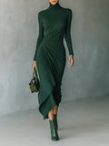 Lenora | Robe Midi Élégante