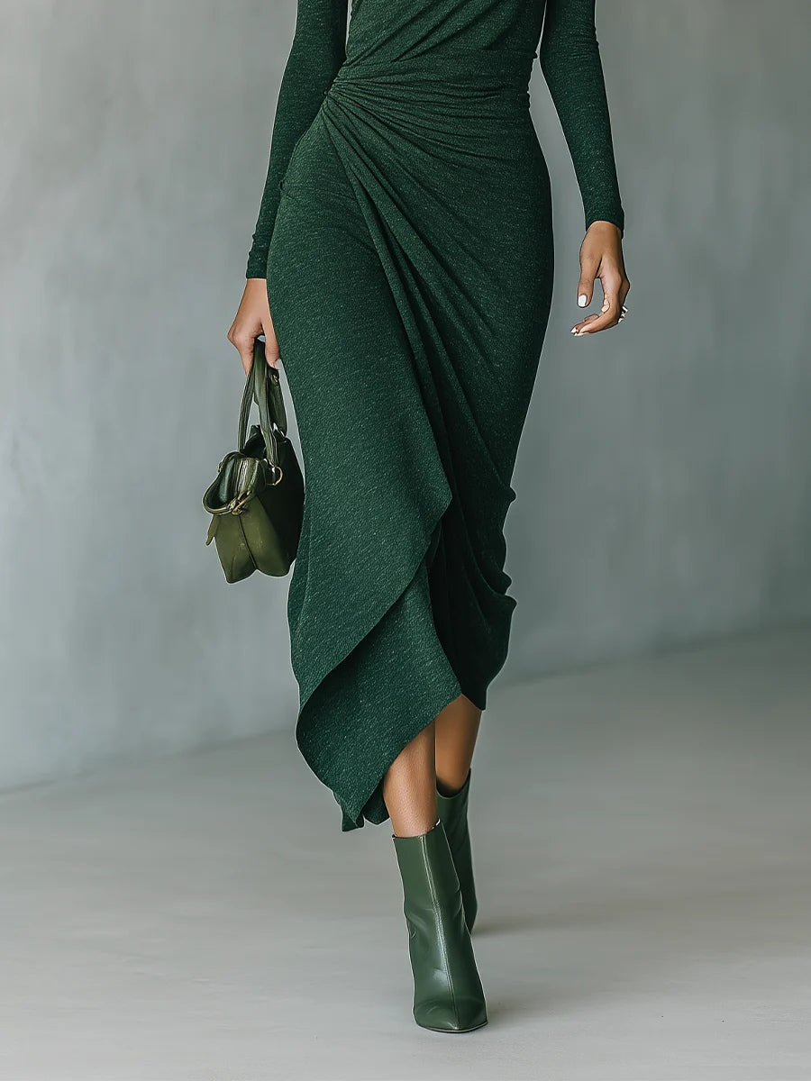 Lenora | Robe Midi Élégante