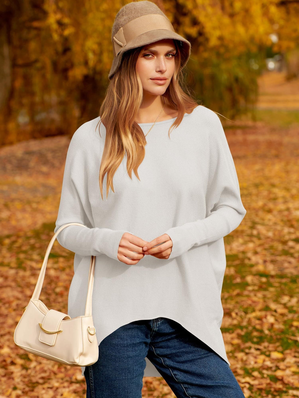 Élise™ – Pull Oversize Élégance Décontractée