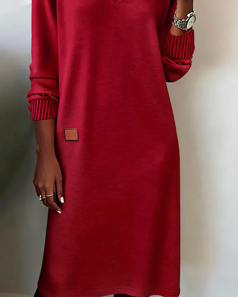 Emma™ – Robe Maille Confort Élégance