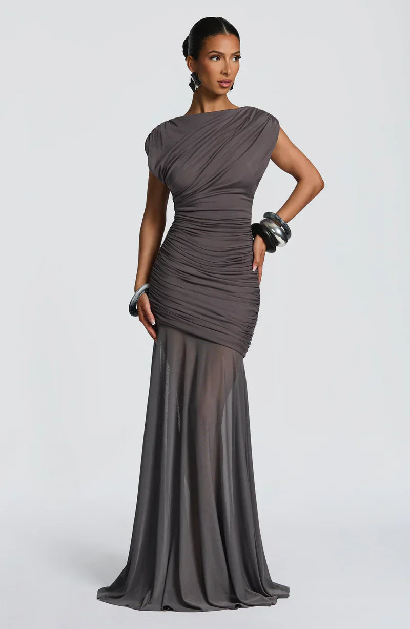 Selene – Maxi-jurk van soepele modal jersey