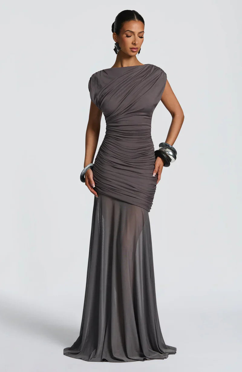 Selene – Maxi-jurk van soepele modal jersey