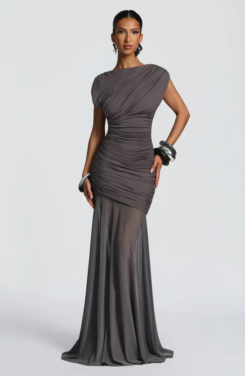Selene – Maxi-jurk van soepele modal jersey