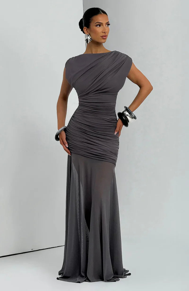 Selene – Maxi-jurk van soepele modal jersey